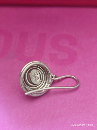 Pendientes Niu tous Aro Perla Plata