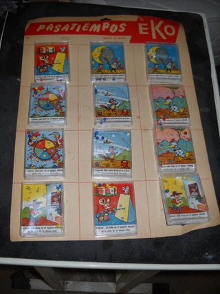 Expositor Blister Pasatiempos EKO