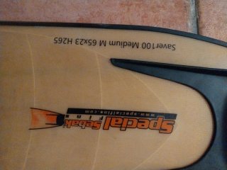 Aletas de natación Special Sebak