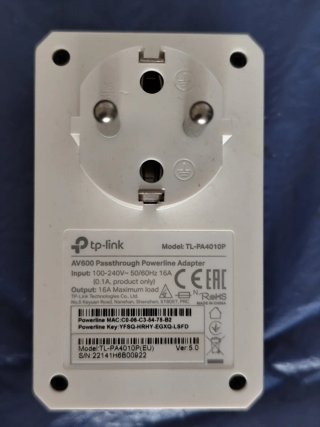 Adaptador PLC TP-Link AV600