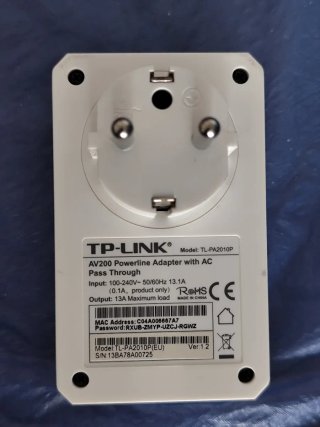 Adaptador PLC TP-Link AV600