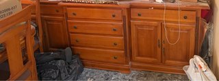 Muebles de salón madera maciza