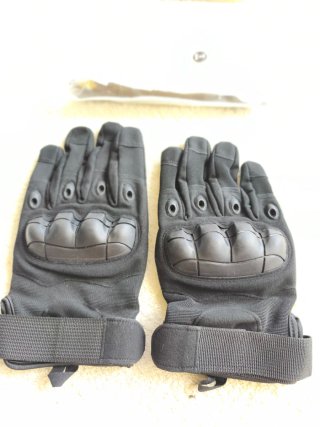 Guantes Tácticos Paintsoft & Paintball Negros/ L