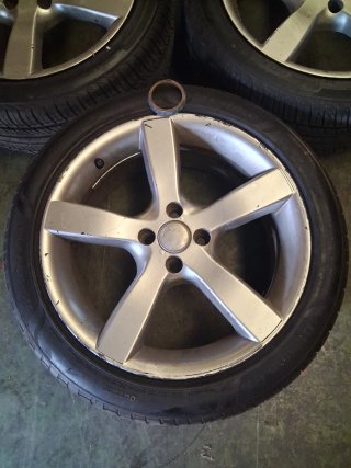 ☆ Llantas Alessio 17 4x100 ET38 7.5J