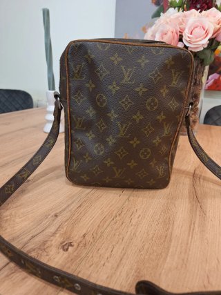 Bandolera Louis Vuitton Marrón Vintage