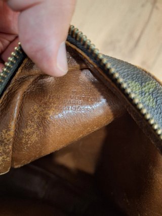 Bandolera Louis Vuitton Marrón Vintage