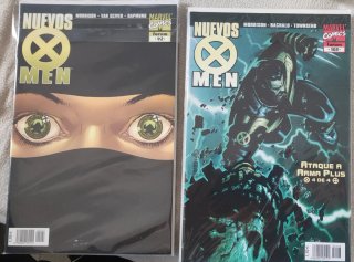 nuevos x men tomos 3 y 4 grapas equivalentes