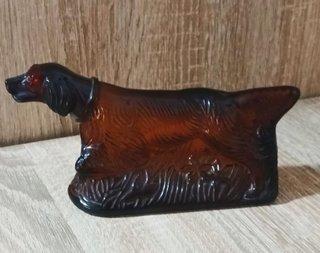 Frasco Perfume Vintage Perro Caza Avon