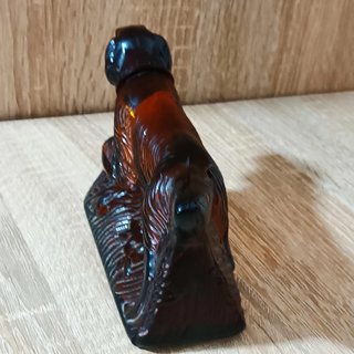 Frasco Perfume Vintage Perro Caza Avon