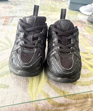 Zapatillas nike niño negras