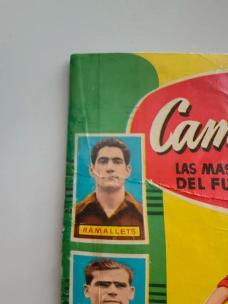 Álbum Campeones Liga 1953-54 Bruguera, completo.