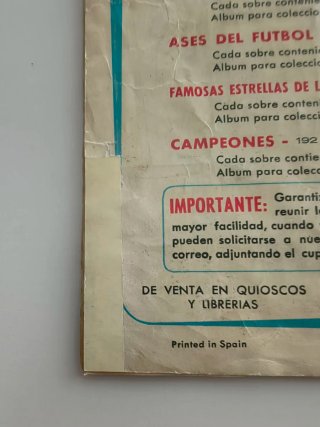 Álbum Campeones Liga 1953-54 Bruguera, completo.