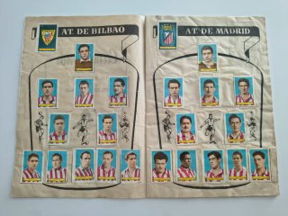 Álbum Campeones Liga 1953-54 Bruguera, completo.