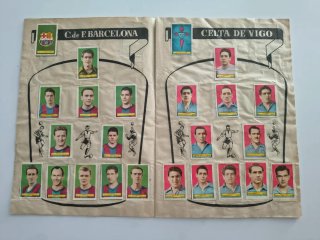 Álbum Campeones Liga 1953-54 Bruguera, completo.