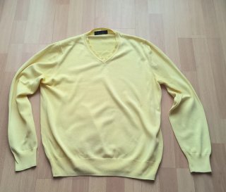 Jersey amarillo Zara man