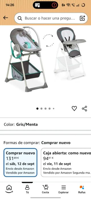 Trona Evolutiva Hauck Sit N Relax