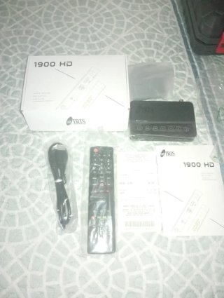 Iris 1900 HD Receptor Satélite Digital