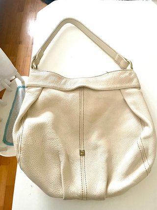Bolso Piel Vacuno Purificación Garcia Beige