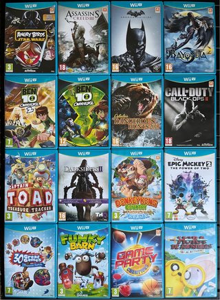 Juegos WiiU a partir de 10€