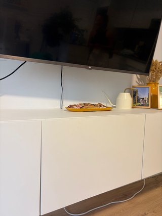 Mueble TV Besta Ikea Blanco