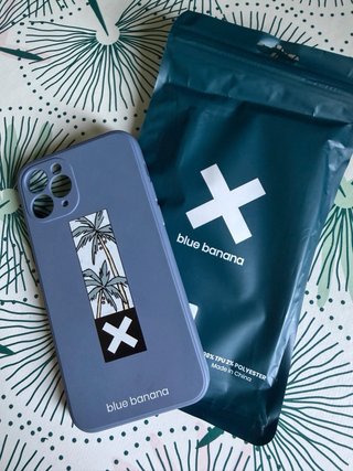 FUNDA IPHONE 11 PRO BLUE BANANA