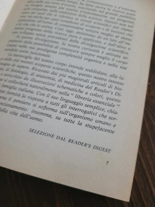 libro vintage - le meraviglie del nostro corpo