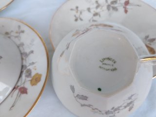 LIMOGES juego de café antiguo