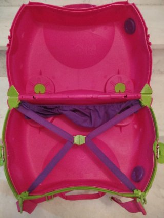 Maleta infantil Trunki niña rosa