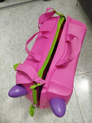 Maleta infantil Trunki niña rosa