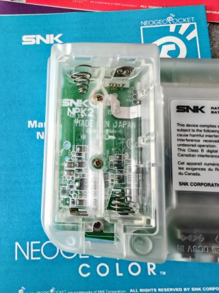 Neo Geo Pocket Color Transparente