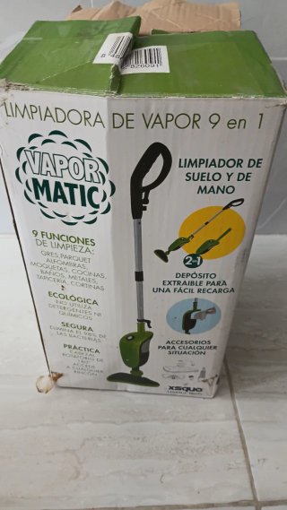 Limpiador a Vapor Vapor Matic 9 en 1 nueva