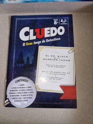 Juego de mesa Cluedo Completo