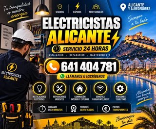 Electricista Alicante 24h