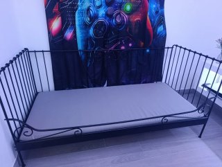Cama forja diván 90x200cm