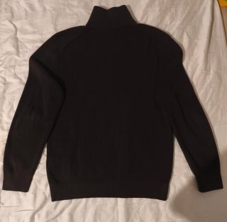 Jersey H&M Marrón Media Cremallera