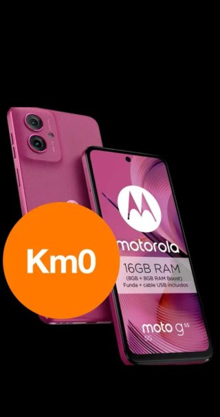 Motorola Moto G55 Rosa 16GB Km0