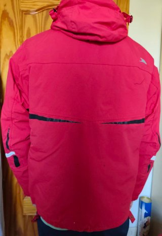 Chaqueta & pantalón de esquí roja/negra Trespass
