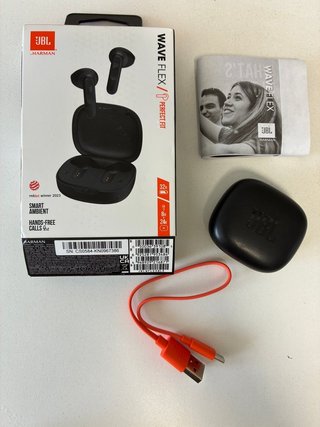 Auriculares Inalámbricos JBL Wave Flex Negros
