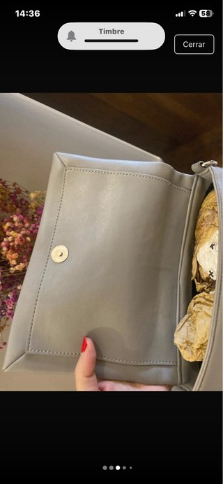 Bolso Gris Olivia Mareque