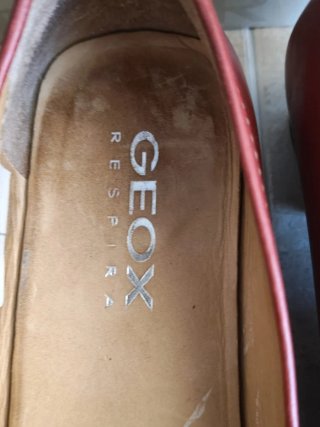 Zapatos Geox rojos mujer talla 37