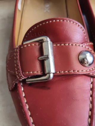 Zapatos Geox rojos mujer talla 37