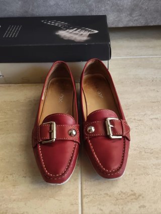 Zapatos Geox rojos mujer talla 37