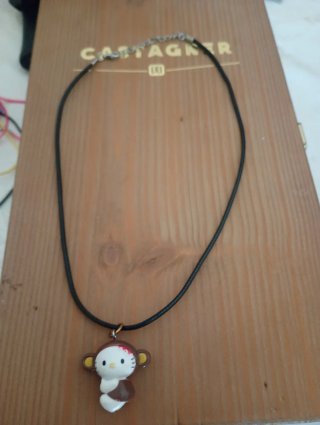 Collana Hello Kitty scimmia
