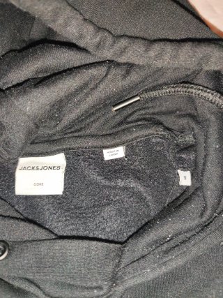 Sudadera Jack & Jones Negra y Blanca