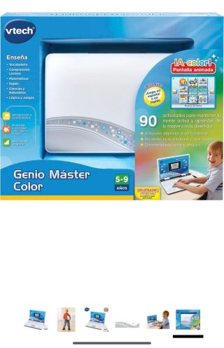 Vtech Genio Máster Color Ordenador Infantil