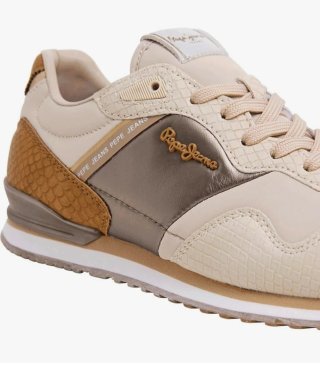 Zapatillas Pepe Jeans Beige y Marrón