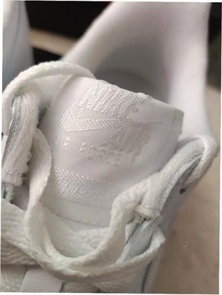 Nike Air Force 1 Low Supreme Blanco Talla 38.5