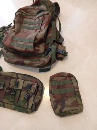 Mochila Militar Camuflaje Airsoft en