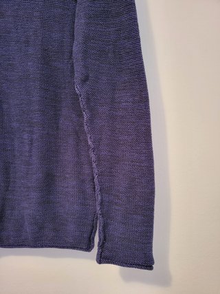 Jersey H&M punto fino azul Talla M