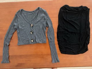 Lote 5 Tops Talla M